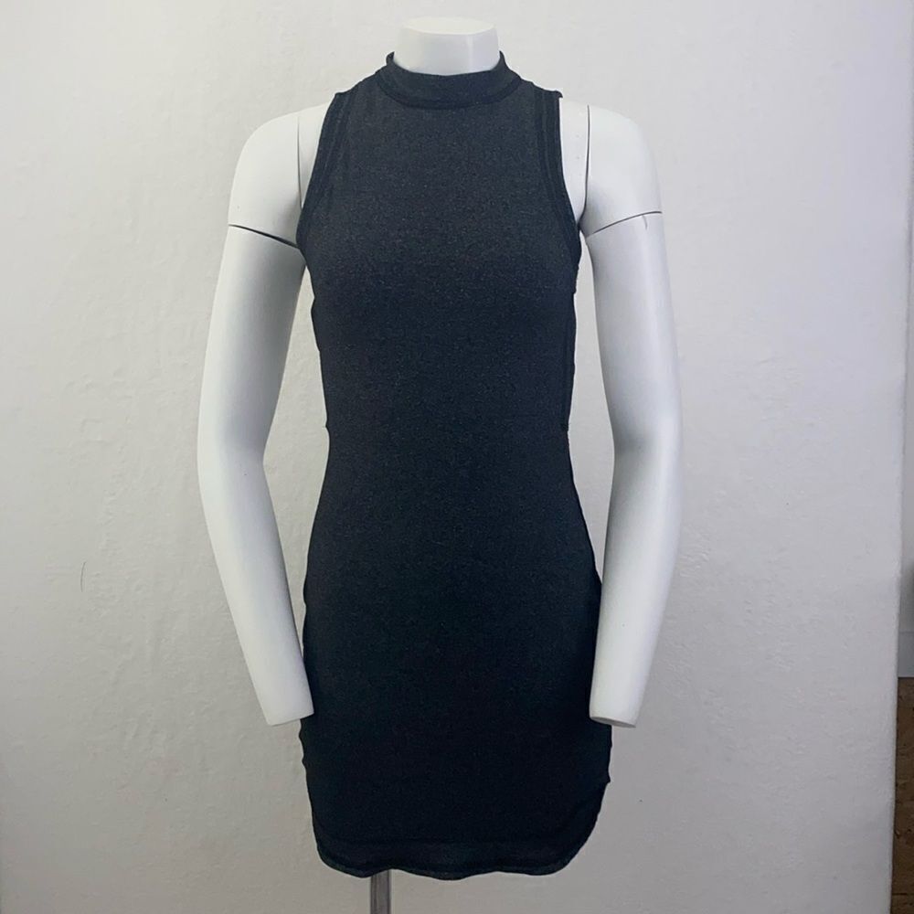 LABELLAMAFIA Bodycon Open Back Mini Dress